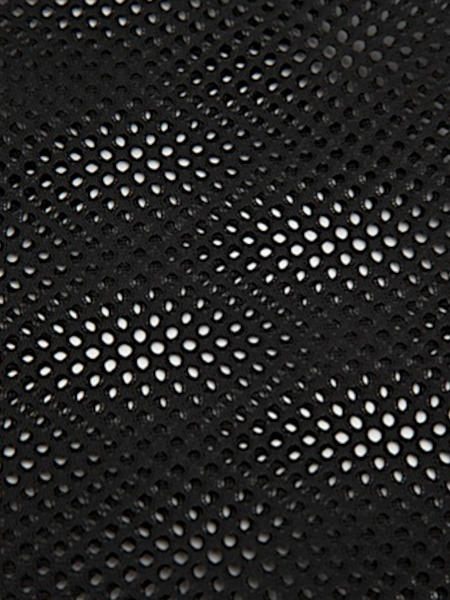 Mesh Hobo Tote | Black