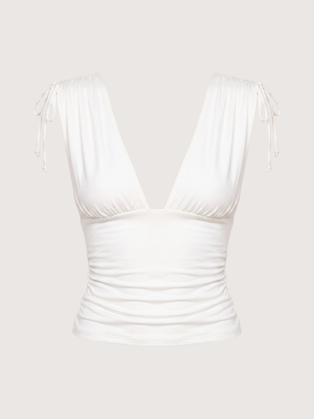Low Neck Tie Top