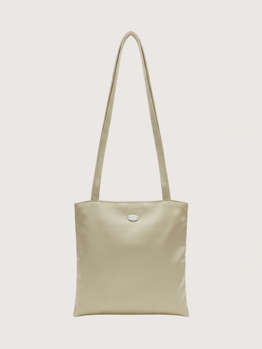 Leda Satin Mini Tote | Sage