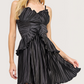 Pleated Plisse Dress