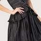 Pleated Plisse Dress