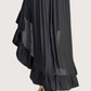 Ruffle Trim High Low Dress