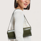 Mila Circular OTS Bag | Olive
