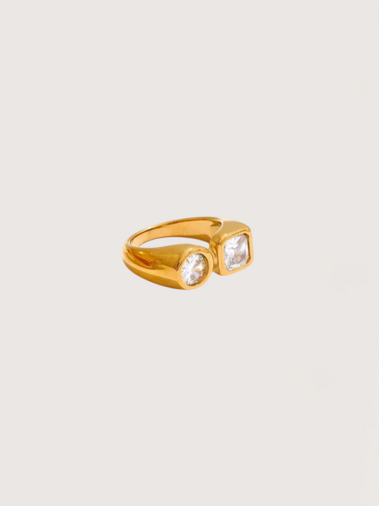 Geo Gem Ring