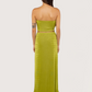 Teagan Maxi Skirt | Lime
