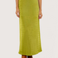 Teagan Maxi Skirt | Lime