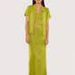 Teagan Maxi Skirt | Lime