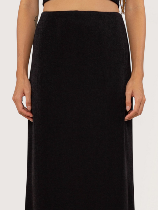 Teagan Midi Skirt | Black