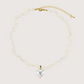 Pearl Heart Choker