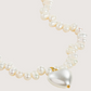Pearl Heart Choker