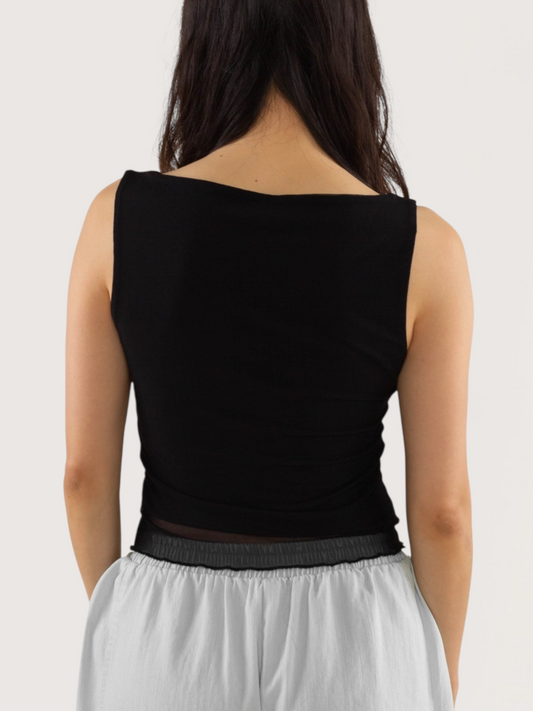 Boatneck Mesh Tank