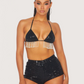 Sequin Micro Shorts