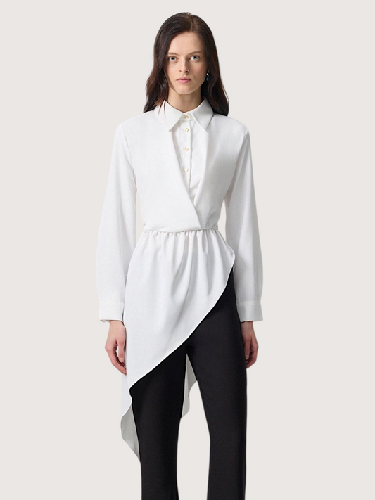 Asymetric Collared Tunic