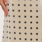 Sequin Dotted Pencil Skirt