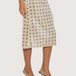 Sequin Dotted Pencil Skirt