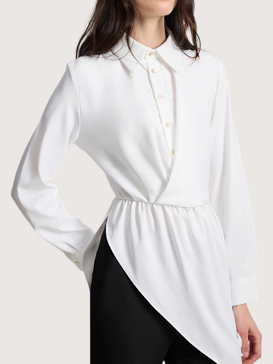 Asymetric Collared Tunic
