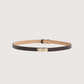 Baronne Toggle Belt | Brown