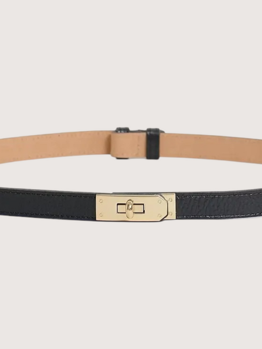 Baronne Toggle Belt | Black