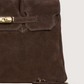 Elizabeth Suede Carry All | Brown