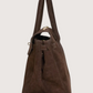 Elizabeth Suede Carry All | Brown