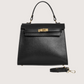 Saffiano Toggle Bag | Black