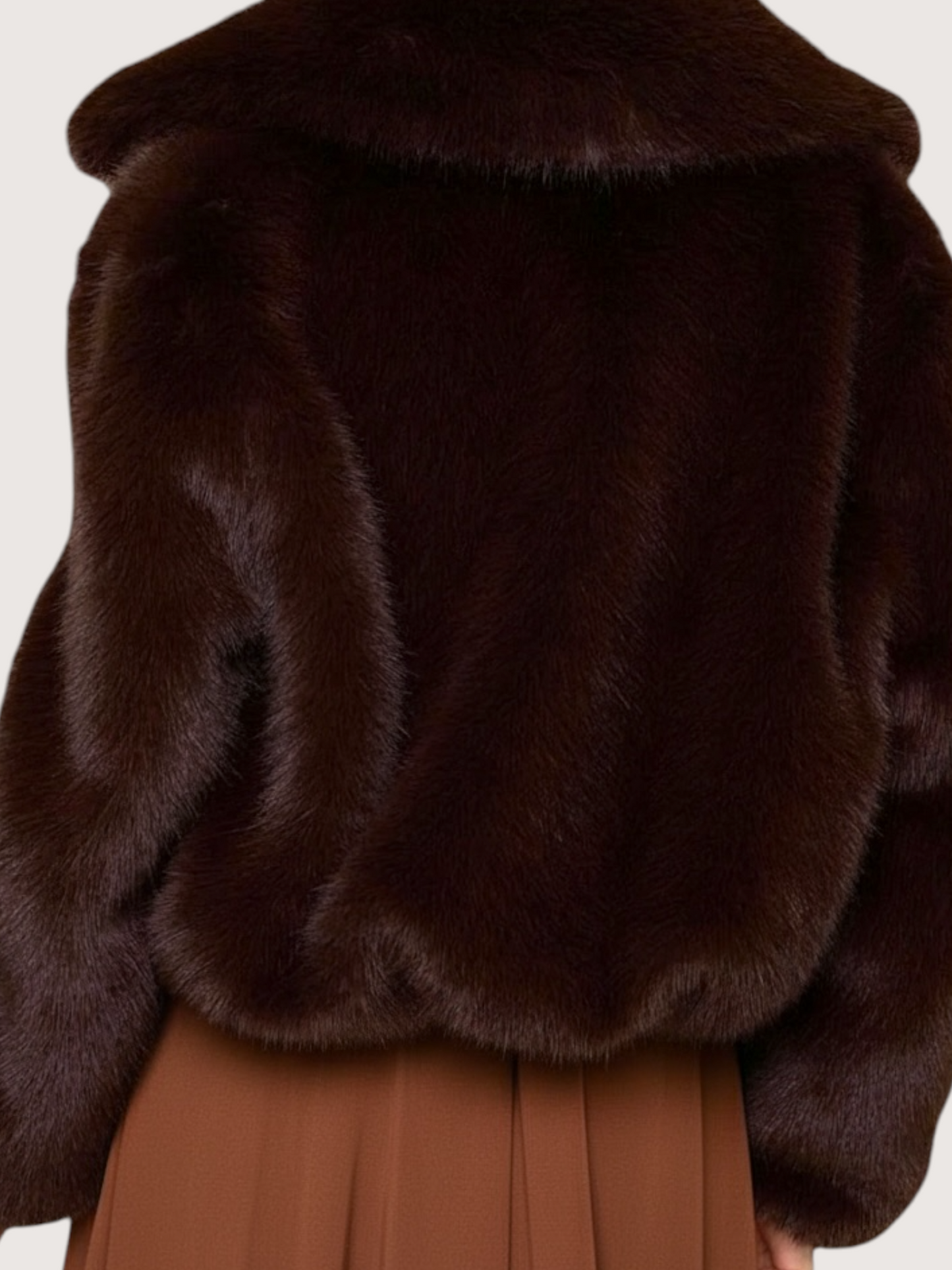 Minnie Plush Fur Coat