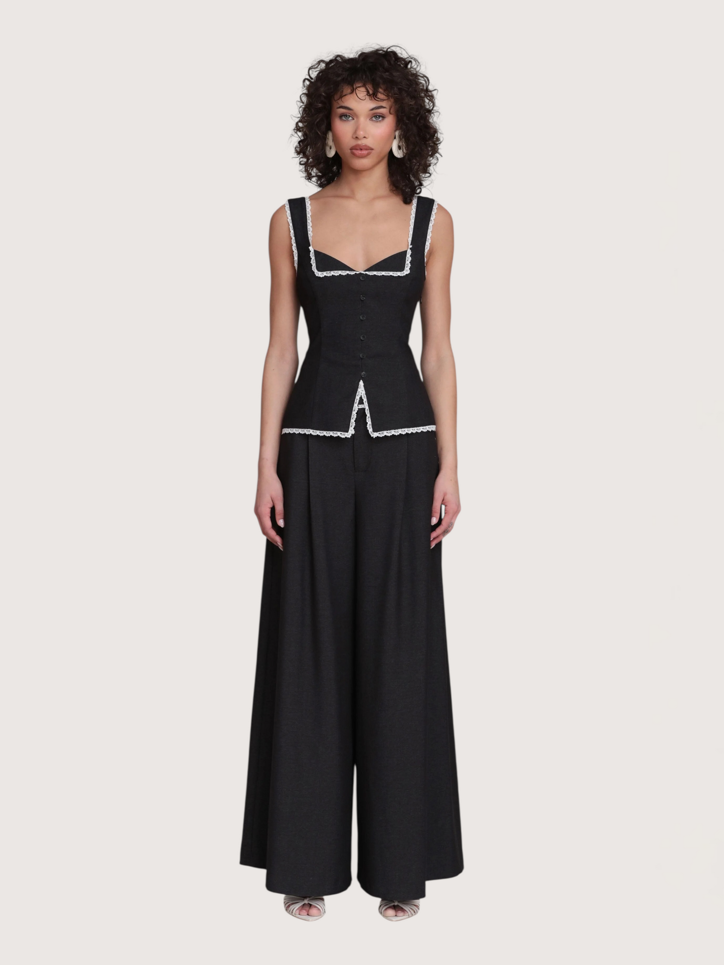 Avec Wide Leg Trouser