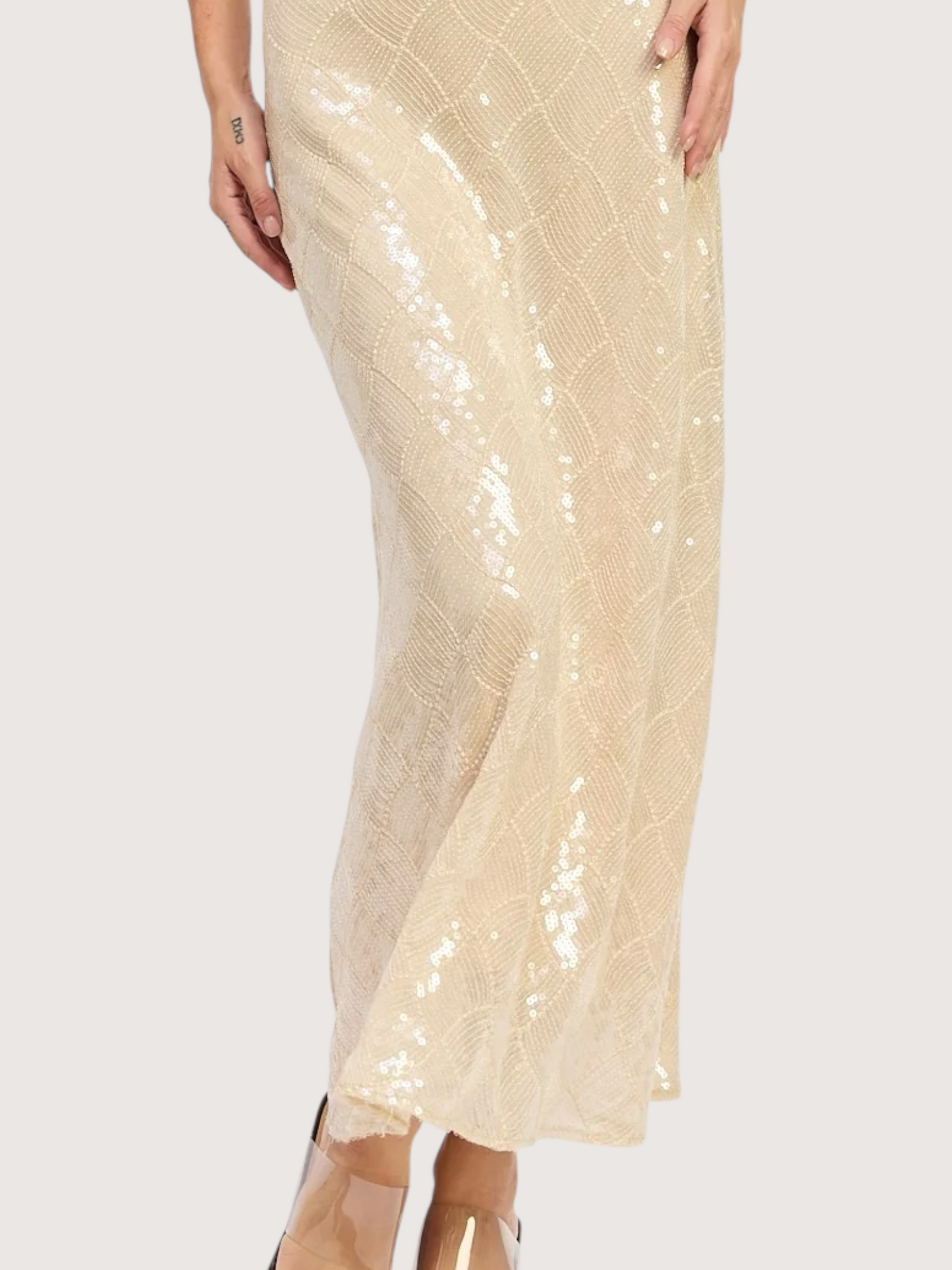 Akumal Sequin Midi Dress