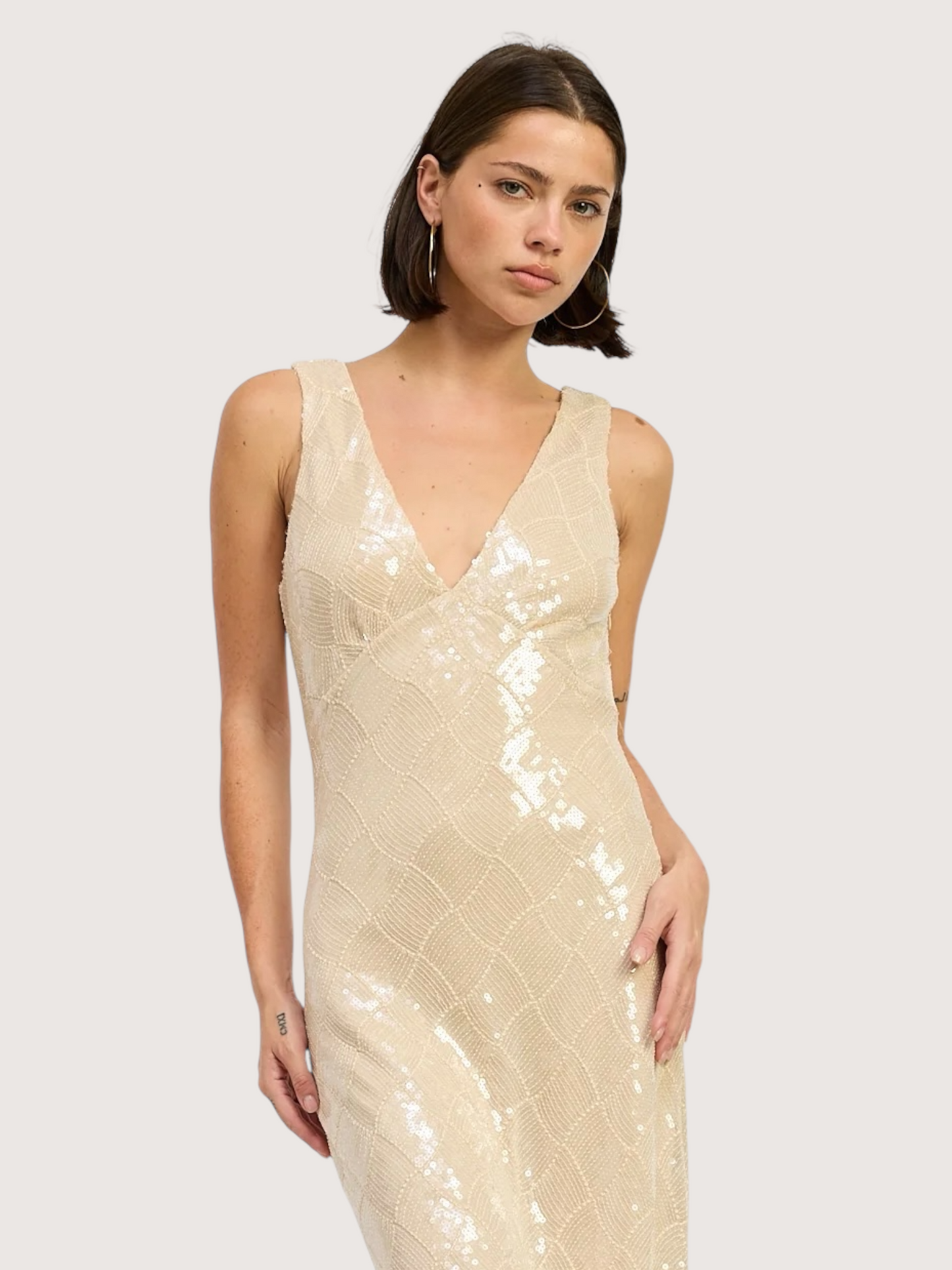 Akumal Sequin Midi Dress