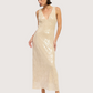 Akumal Sequin Midi Dress