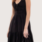 Shirred Midi Dress