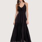 Shirred Midi Dress
