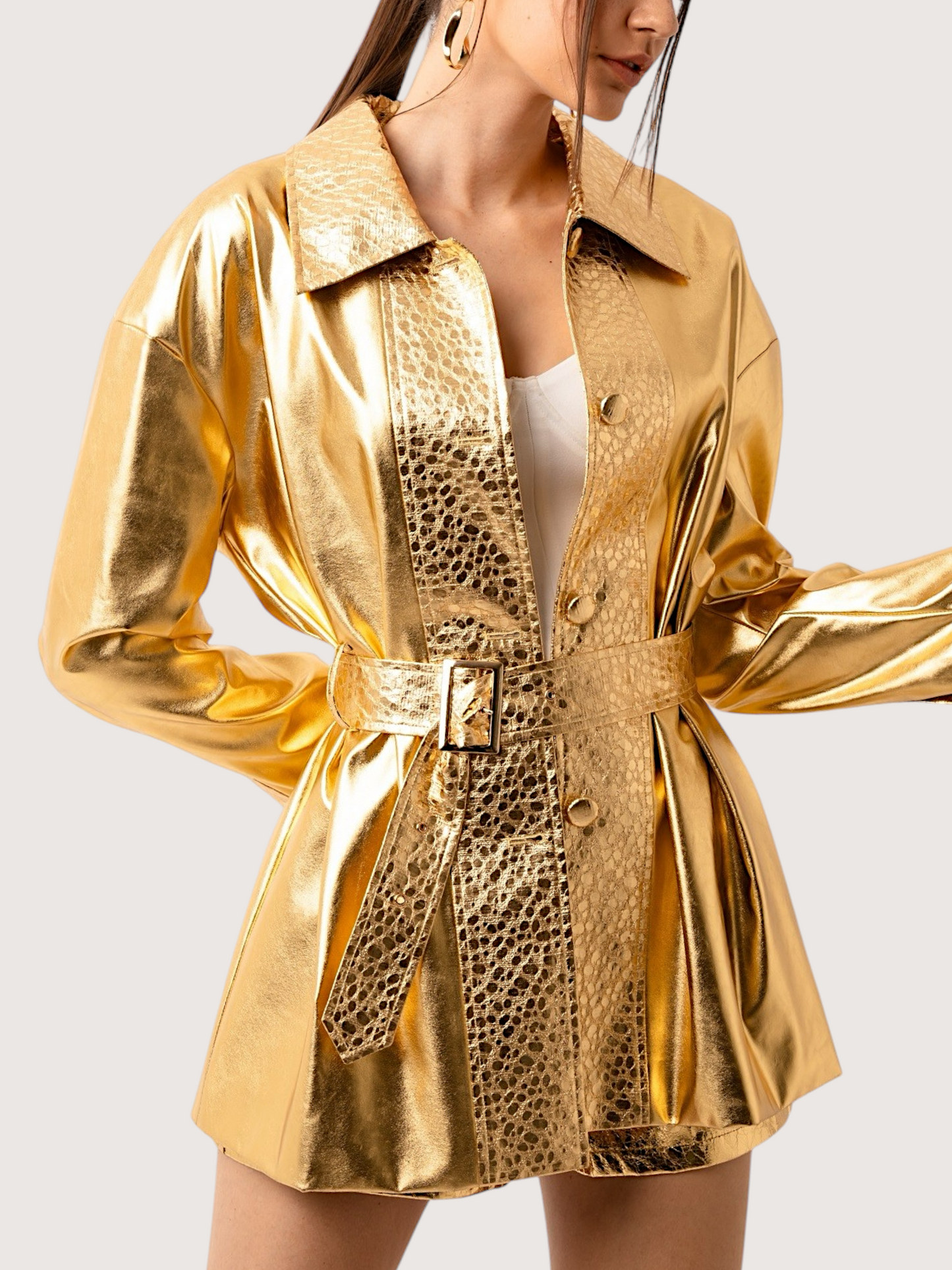 Metallic Spring Jacket