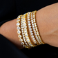 Bezel Tennis Bracelet