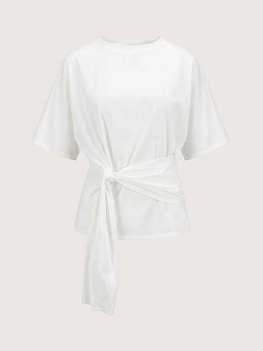 Tie Waist Tee Shirt