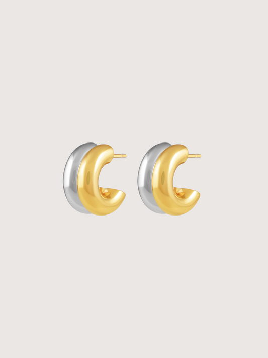 Two Tone Hoop