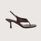Frankie Heeled Sandal | Brown