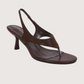 Frankie Heeled Sandal | Brown