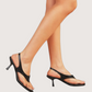 Frankie Heeled Sandal | Black