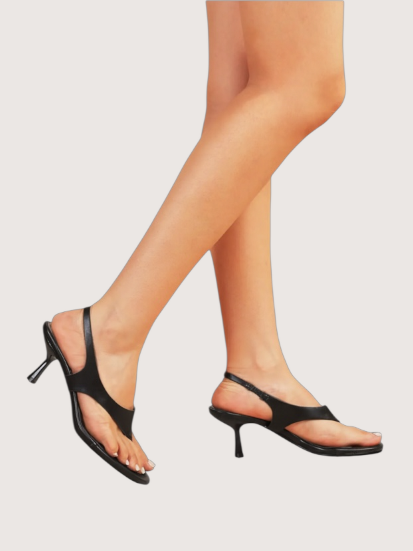 Frankie Heeled Sandal | Black
