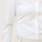 Slim Fit Button Up | White