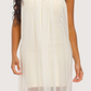 Corset Mesh Overlay Dress