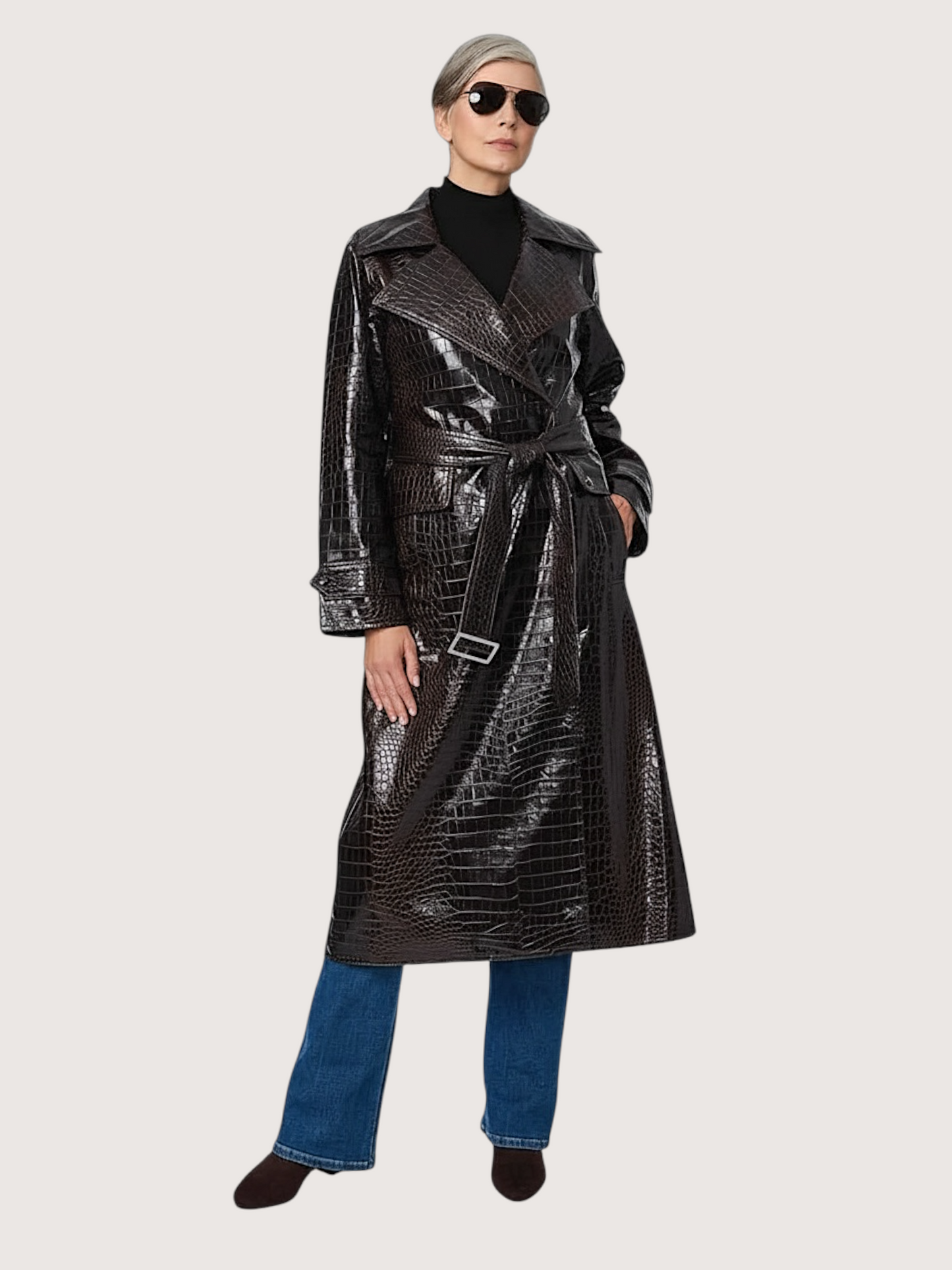 Carrington Embossed Trench