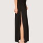 Smoked Waist Maxi Skirt | Black