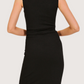 Twisted Shoulder Dress