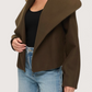 Studio Wrap Coat | Olive