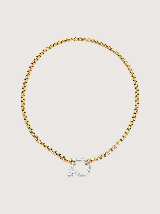 Lock Necklace | Multi