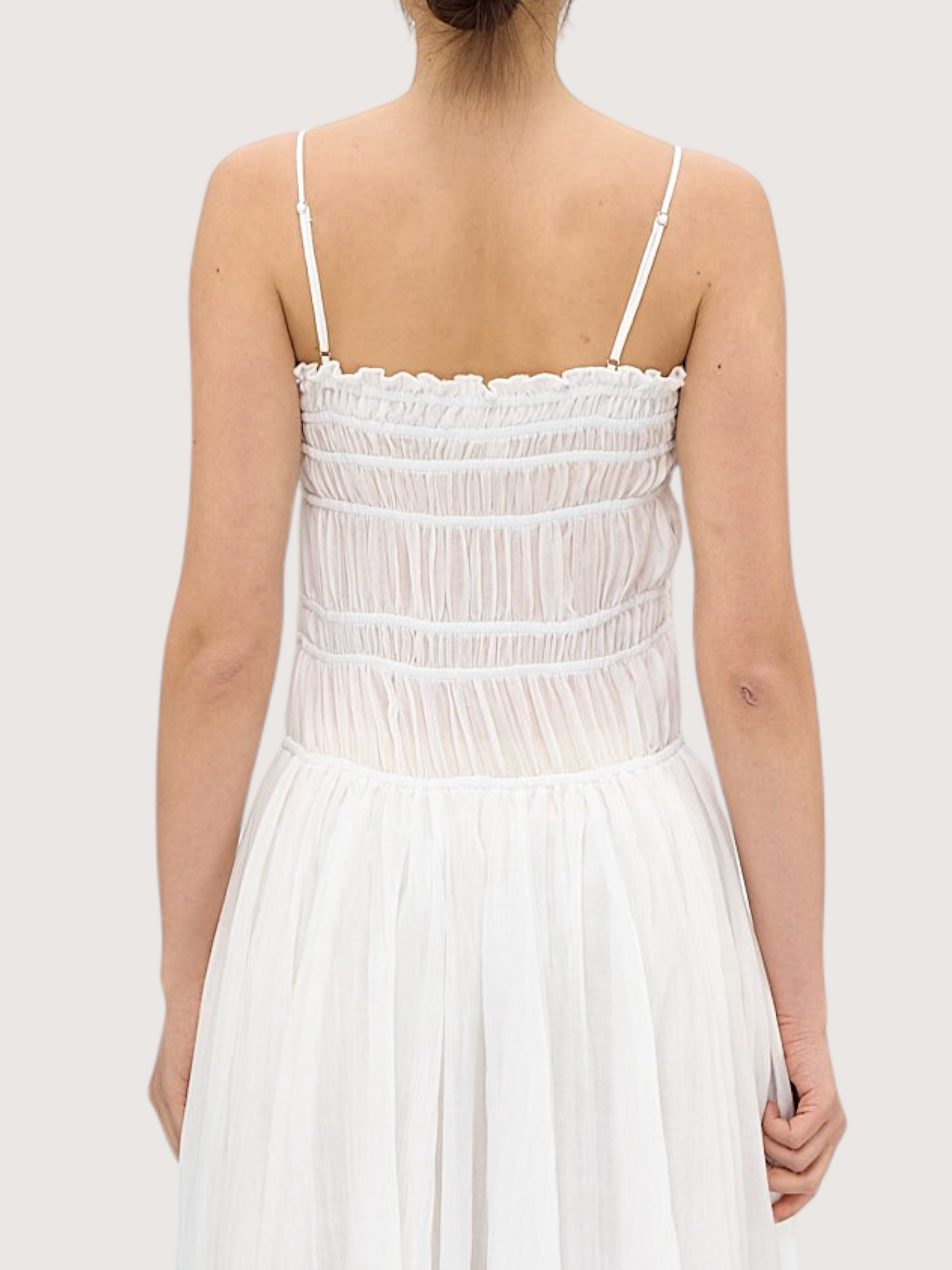 Smocked Bodice Maxi Dress