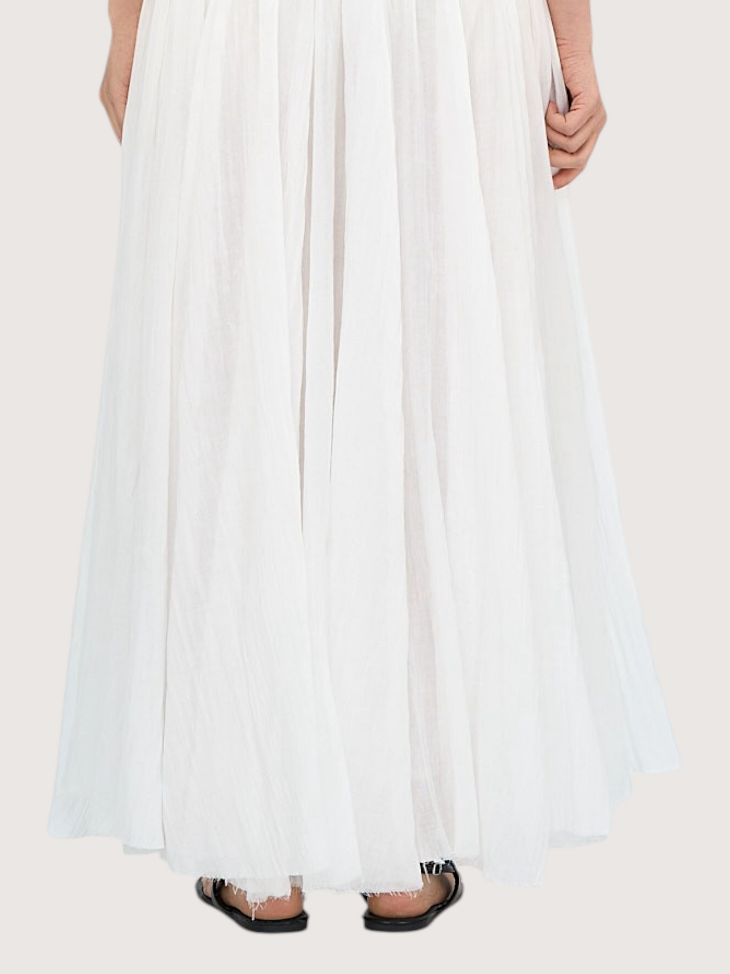 Smocked Bodice Maxi Dress