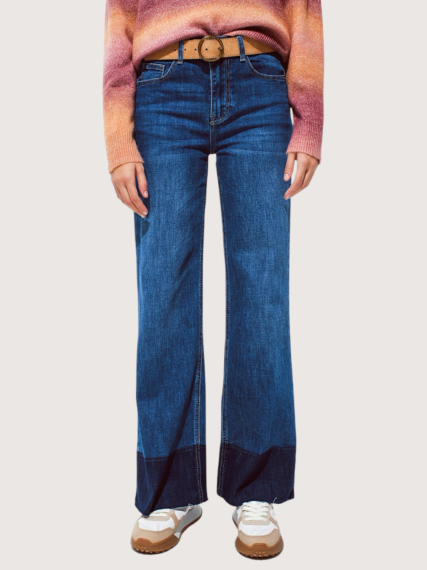 Dark Hem Denim